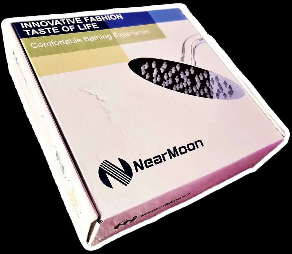 8" ROUND CHROME shower head thumbnail