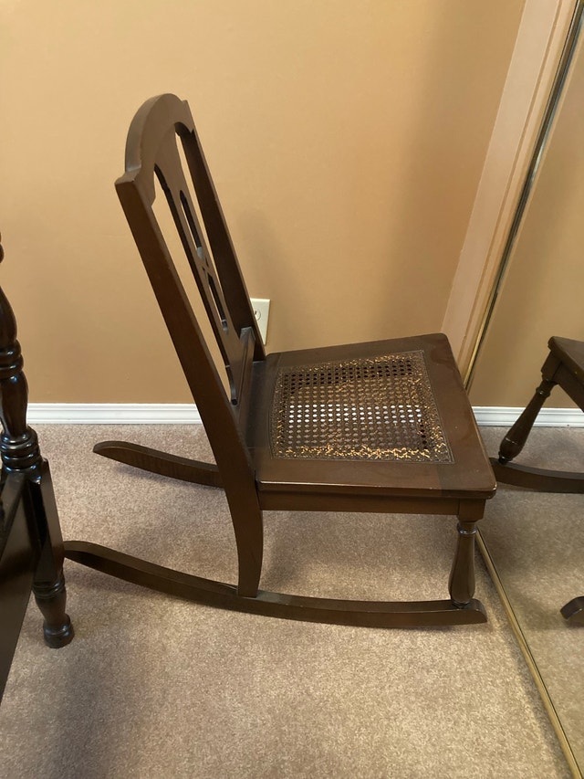 vintage rocking chair