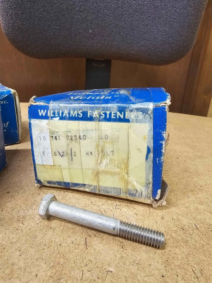 Misc Steel Bolts in Box Vintage - photo 3
