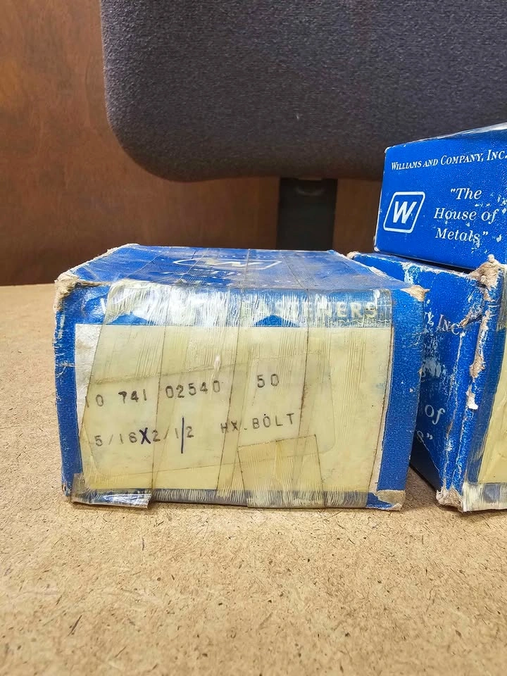 Misc Steel Bolts in Box Vintage - photo 4