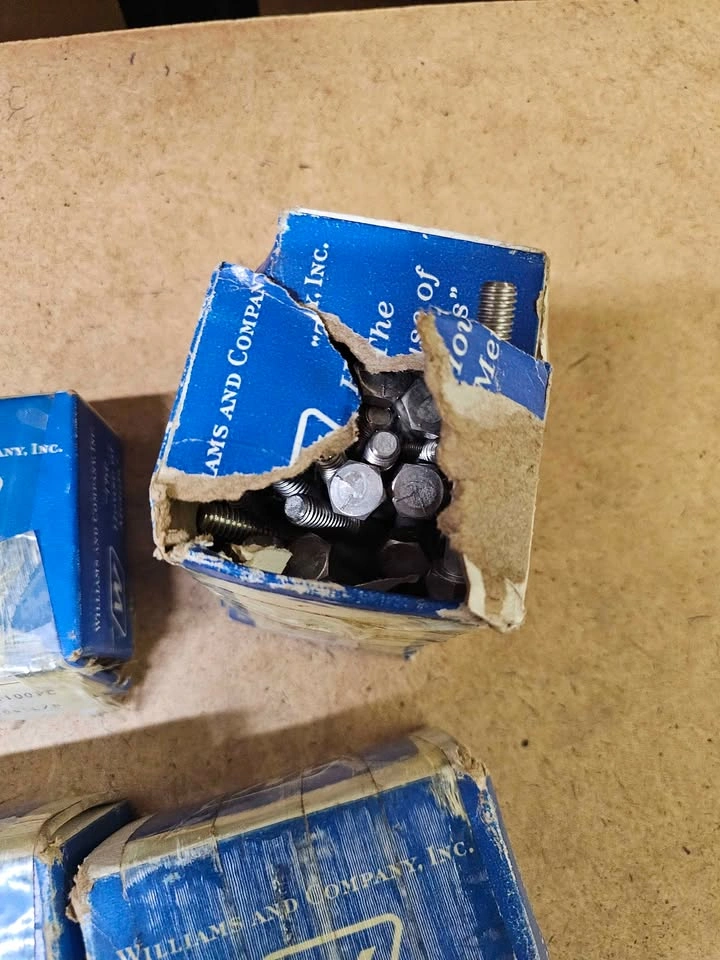 Misc Steel Bolts in Box Vintage - photo 5