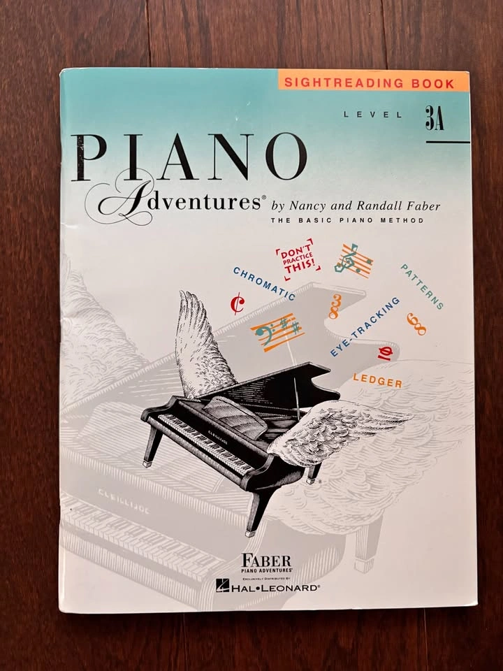 Piano Adventures Level 3A Sightreading Book ⚽️