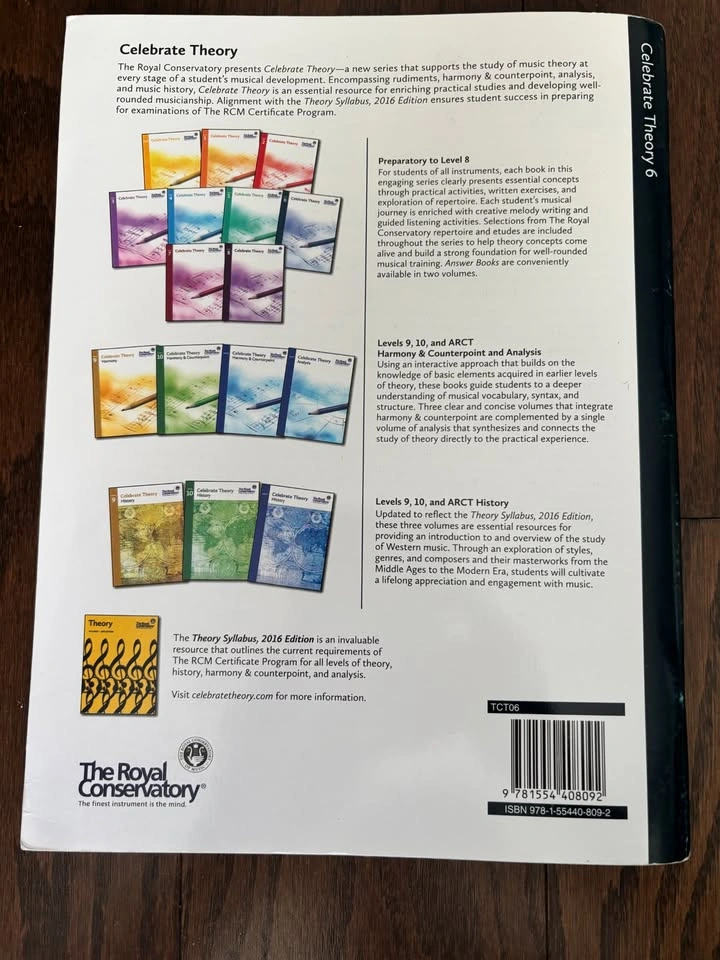 The Royal Conservatory Level 6 Piano Theory Book ⚽️ - photo 2