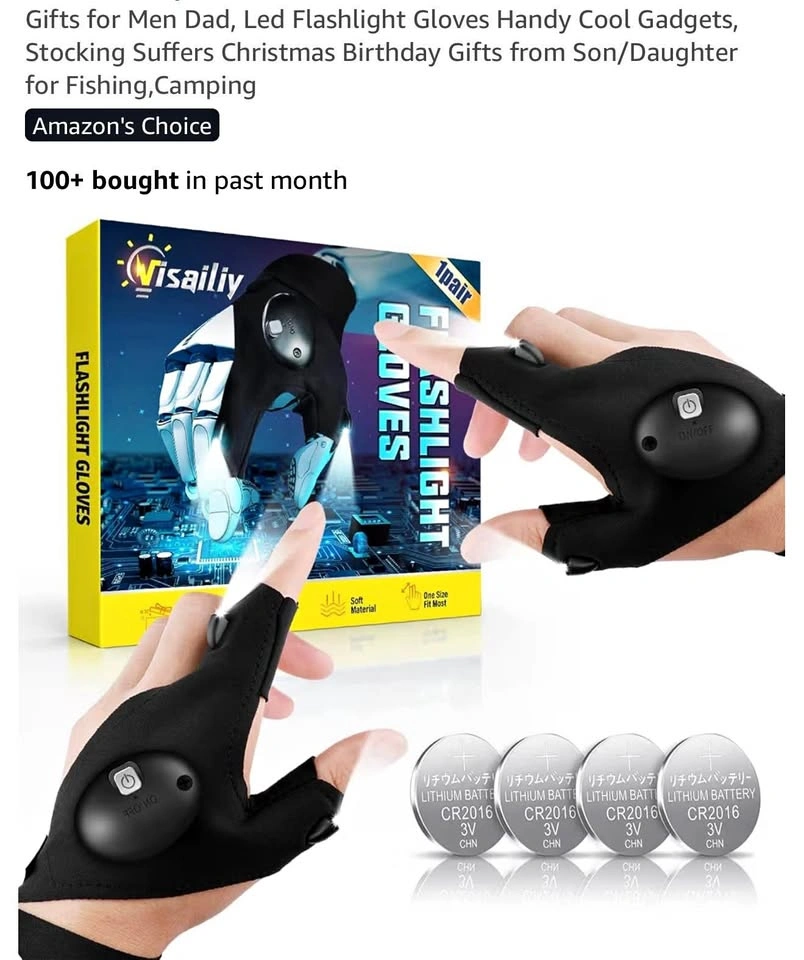 Flashlight Gloves⚽