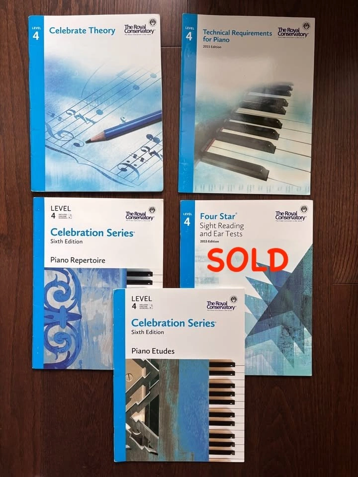 The Royal Conservatory Level 4 Piano Books (2015 Edition) ⚽️ - photo 2