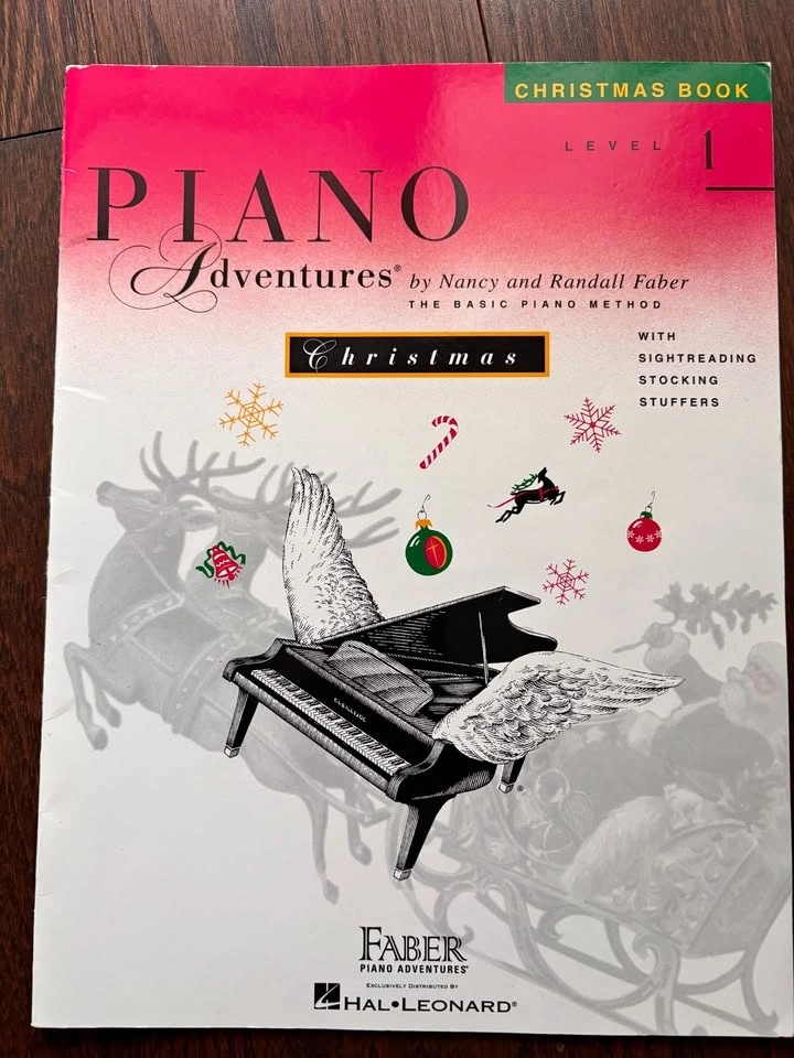 Piano Adventures Christmas Book Level 1 ⚽️