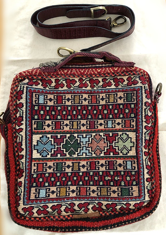 100% Wool Handmade Kilim Bag