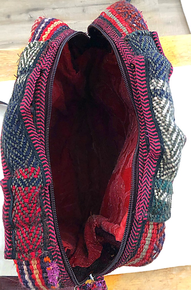 100% Wool Handmade Kilim Bag - photo 5