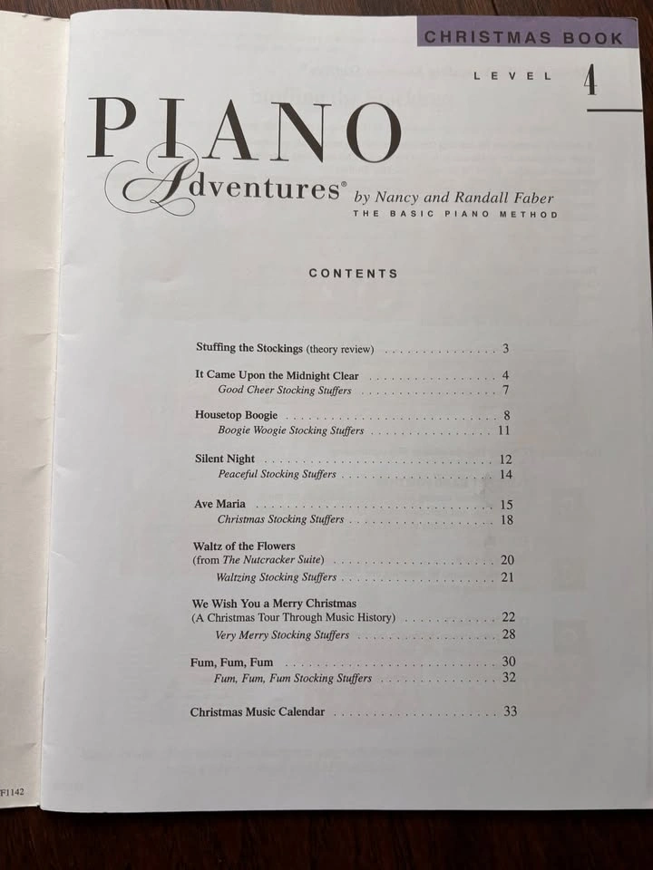 Piano Adventures Level 4 Christmas Book⚽️ - photo 2