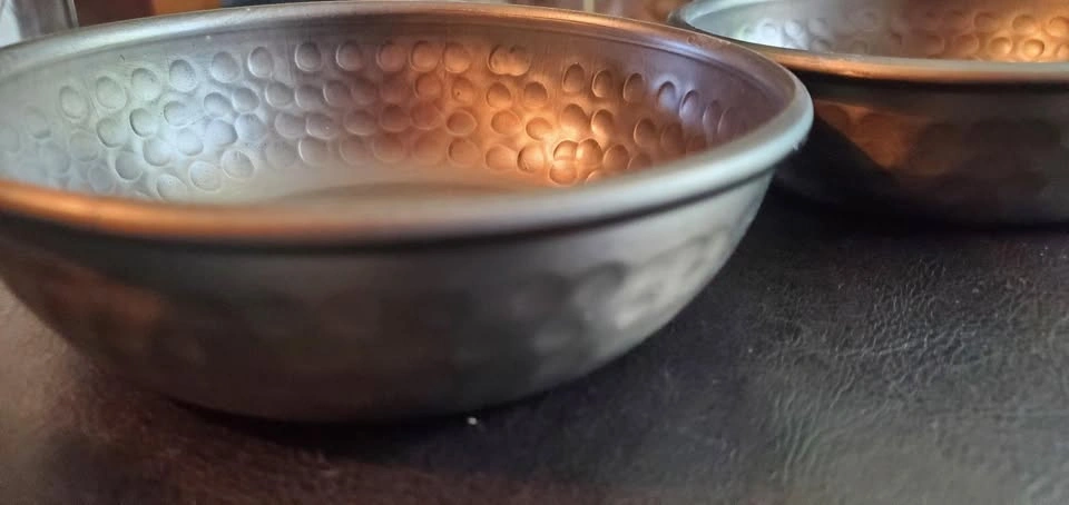 Vintage Hammered Copper Bowls (Pair) - photo 4