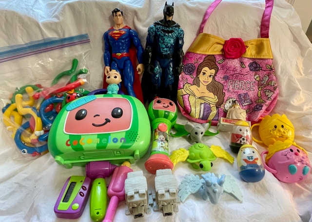 HUGE Toy Bundle! Batman, Roblox AdoptMe, Minecraft, Disney