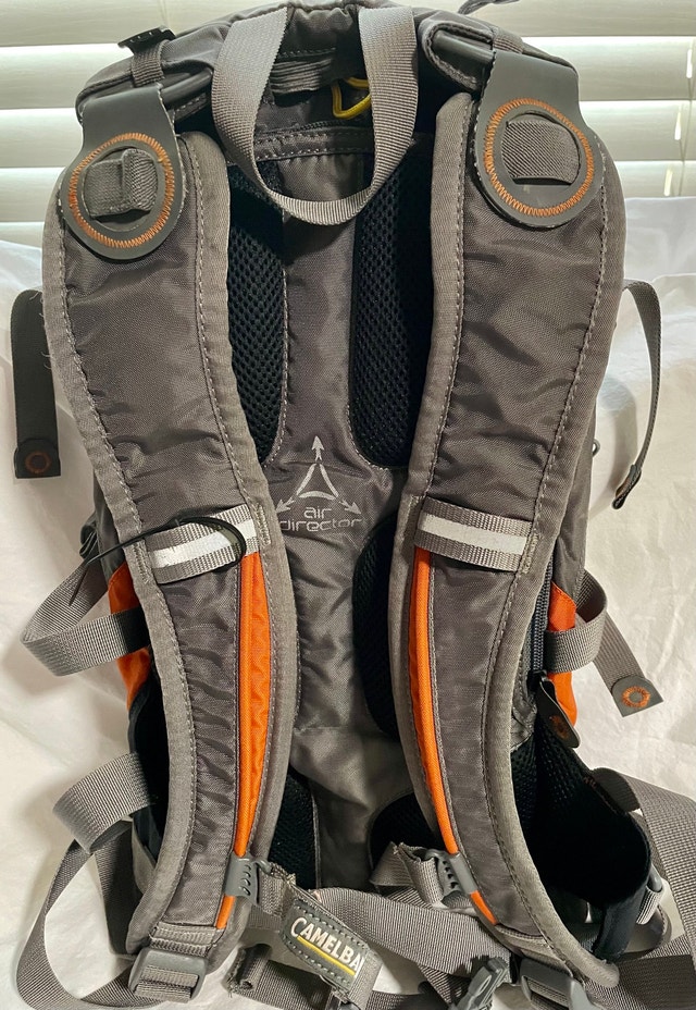 Vintage CamelBak M.U.L.E. Backpack - Orange & Gray - photo 3