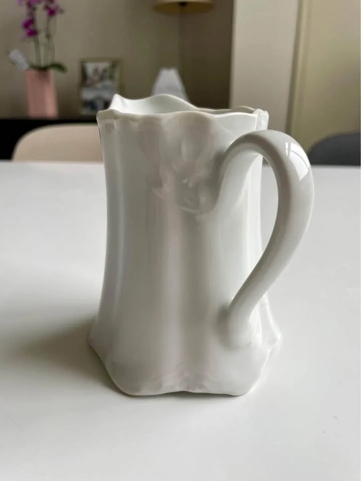 Vintage Creamer Racine (All White) by HUTSCHENREUTHER - photo 3
