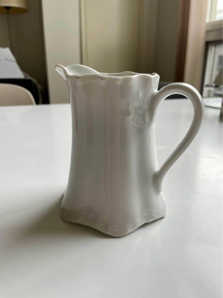 Vintage Creamer Racine (All White) by HUTSCHENREUTHER - photo 4