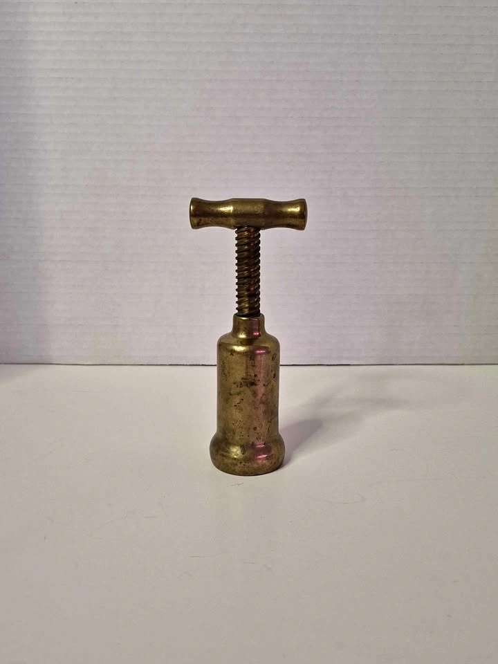Vintage Brass Corkscrew