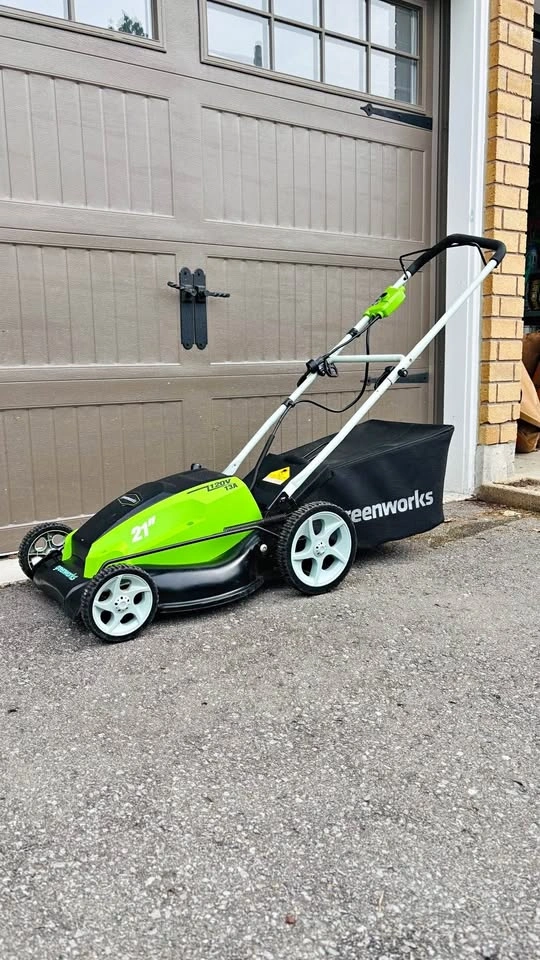 Greenworks 21-inch 13A Corded Electric Lawnmower