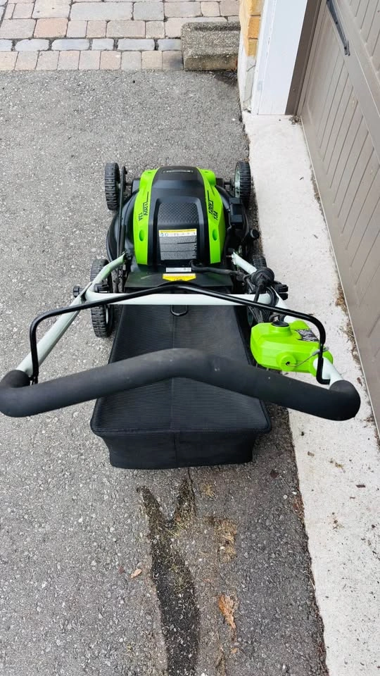 Greenworks 21-inch 13A Corded Electric Lawnmower - photo 4