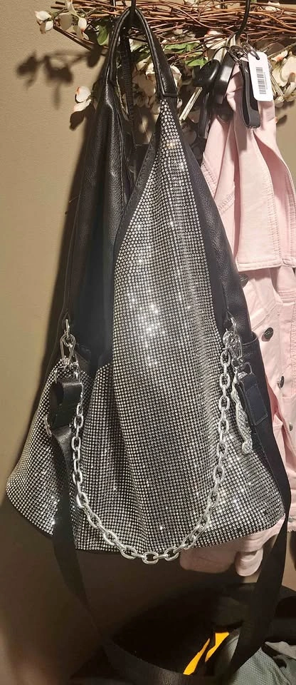 Kaishilan K6006 Rhinestone Hobo Bag