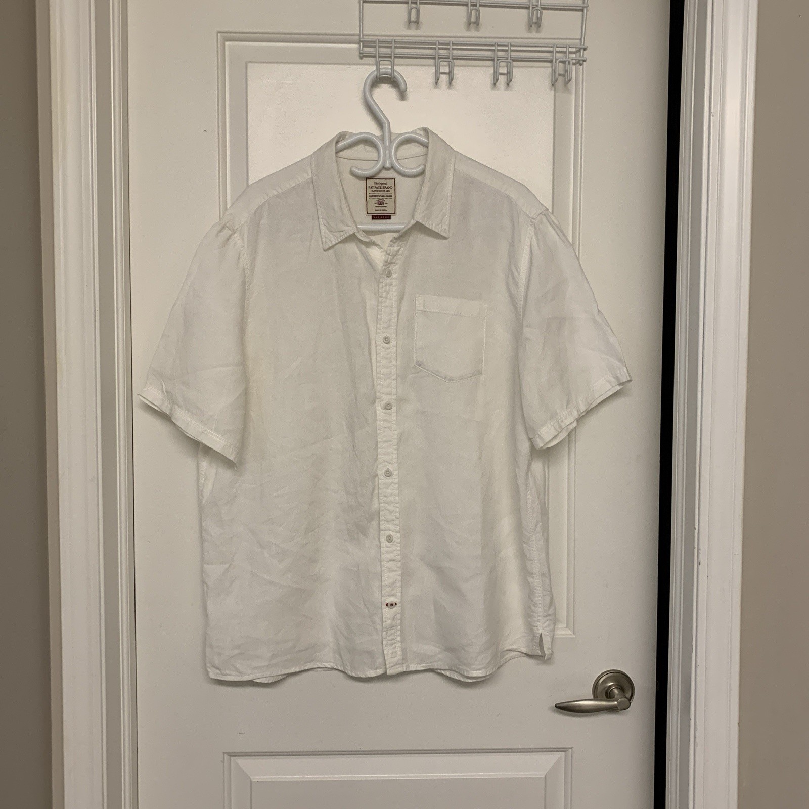 Fat Face Baird McNutt Irish Linen Short Sleeve Shirt XXL ⚽️