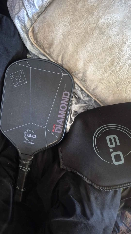 Six Zero Black Diamond RF Pickleball Paddle