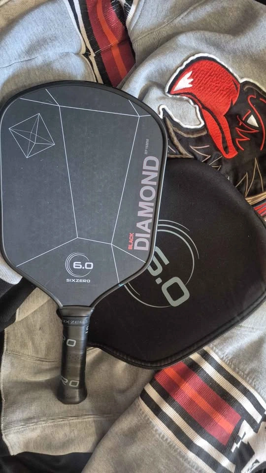 Six Zero Black Diamond RF Pickleball Paddle - photo 4