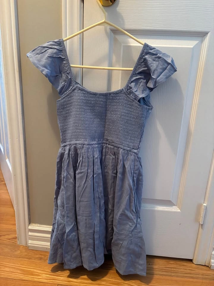 Hollister Blue Dress with Built-in Shorts (Women’s small) - photo 2