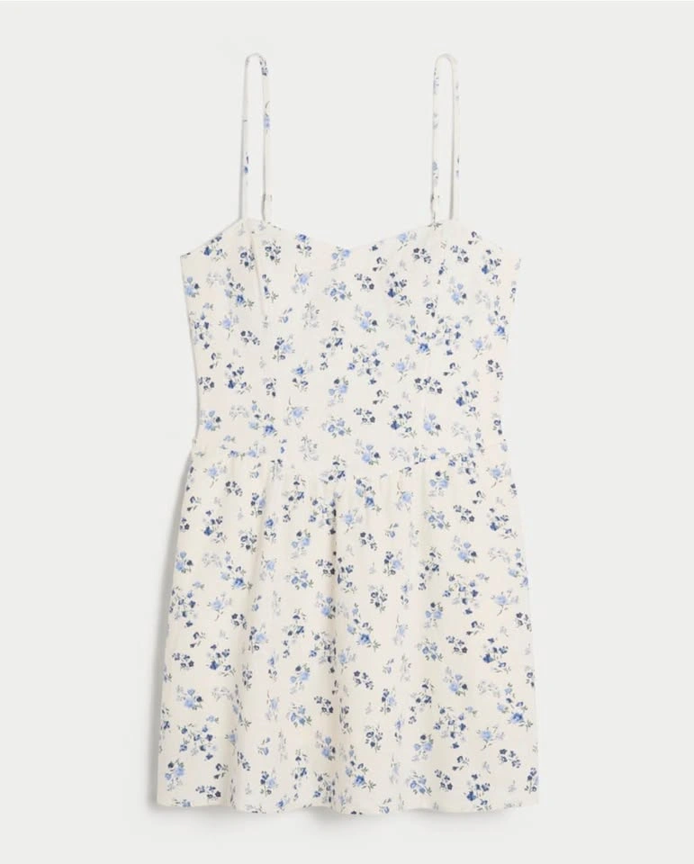 Hollister Floral Open Back Dress (Women’s Small) - photo 4