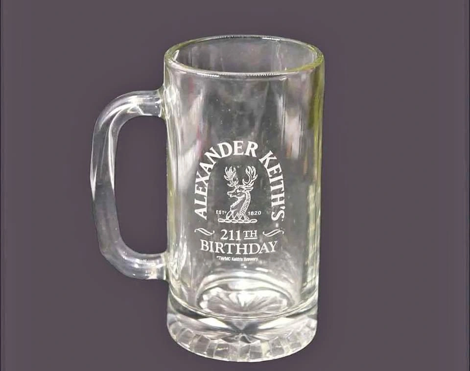 Alexander Keith's 211th birthday cup