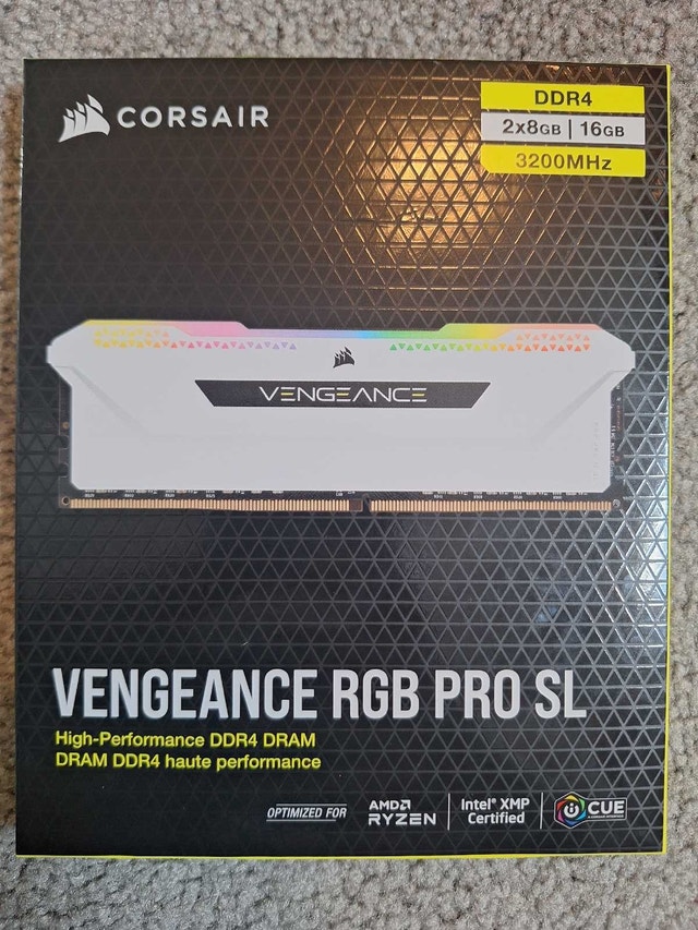 Brand new Corsair Vengeance 16Gb ram