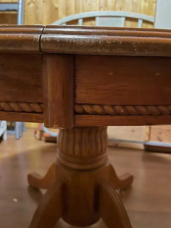 Vintage Canadian KUOLIN Mid-Century Oval Extension Table - photo 3