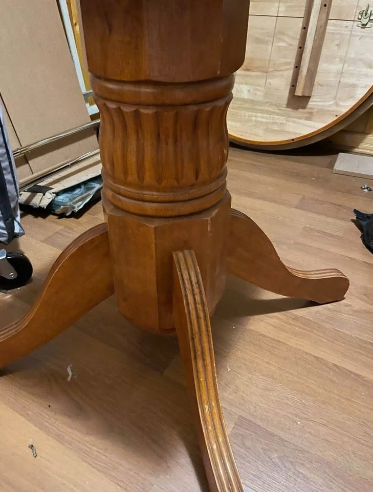 Vintage Canadian KUOLIN Mid-Century Oval Extension Table - photo 4