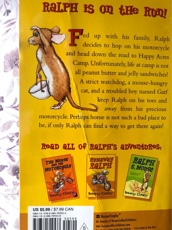 ⚽️ Runaway Ralph by Beverly Cleary - photo 2