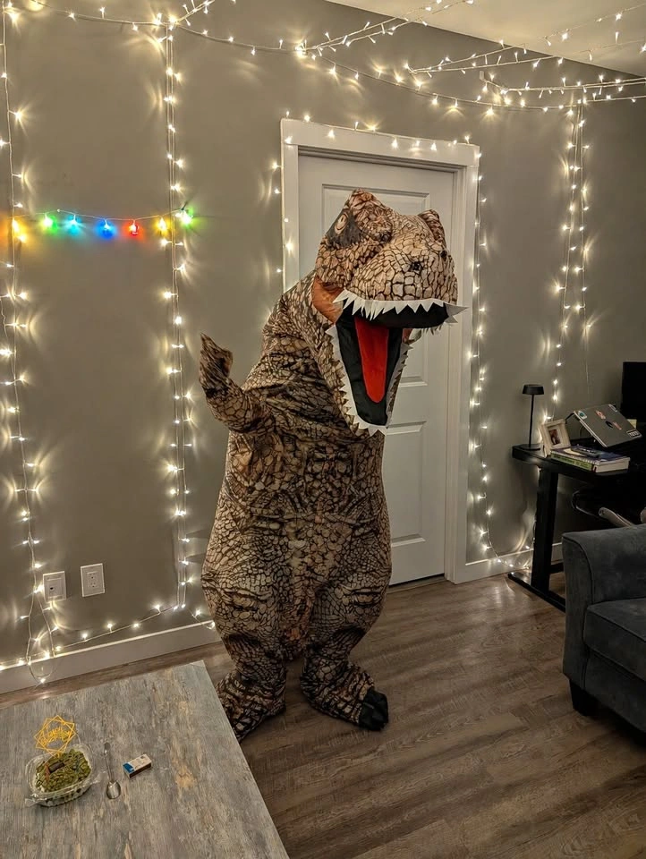Dinosaur Costume - Inflate
