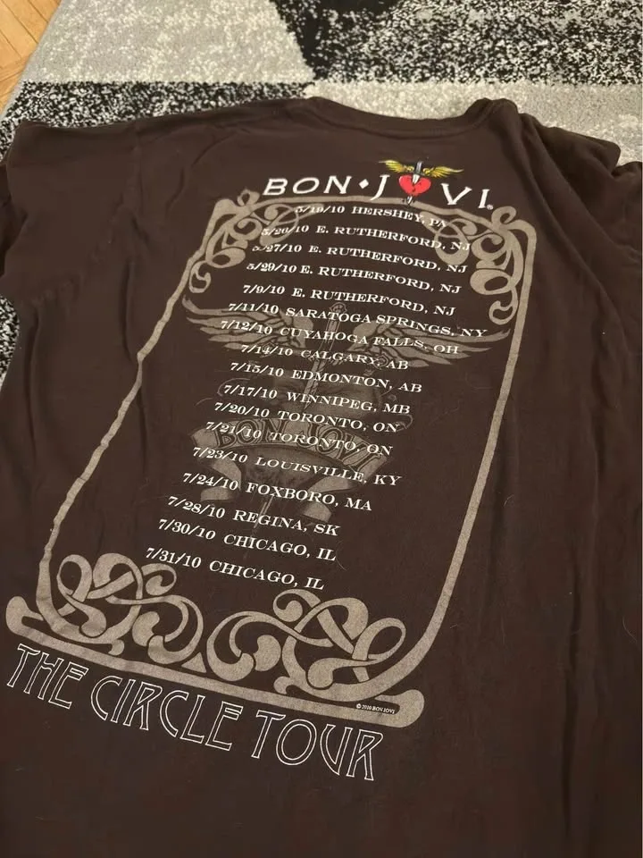 Bon Jovi tour shirt - photo 3
