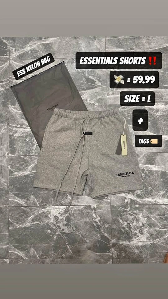 Dark Oatmeal Essentials Shorts - SS22