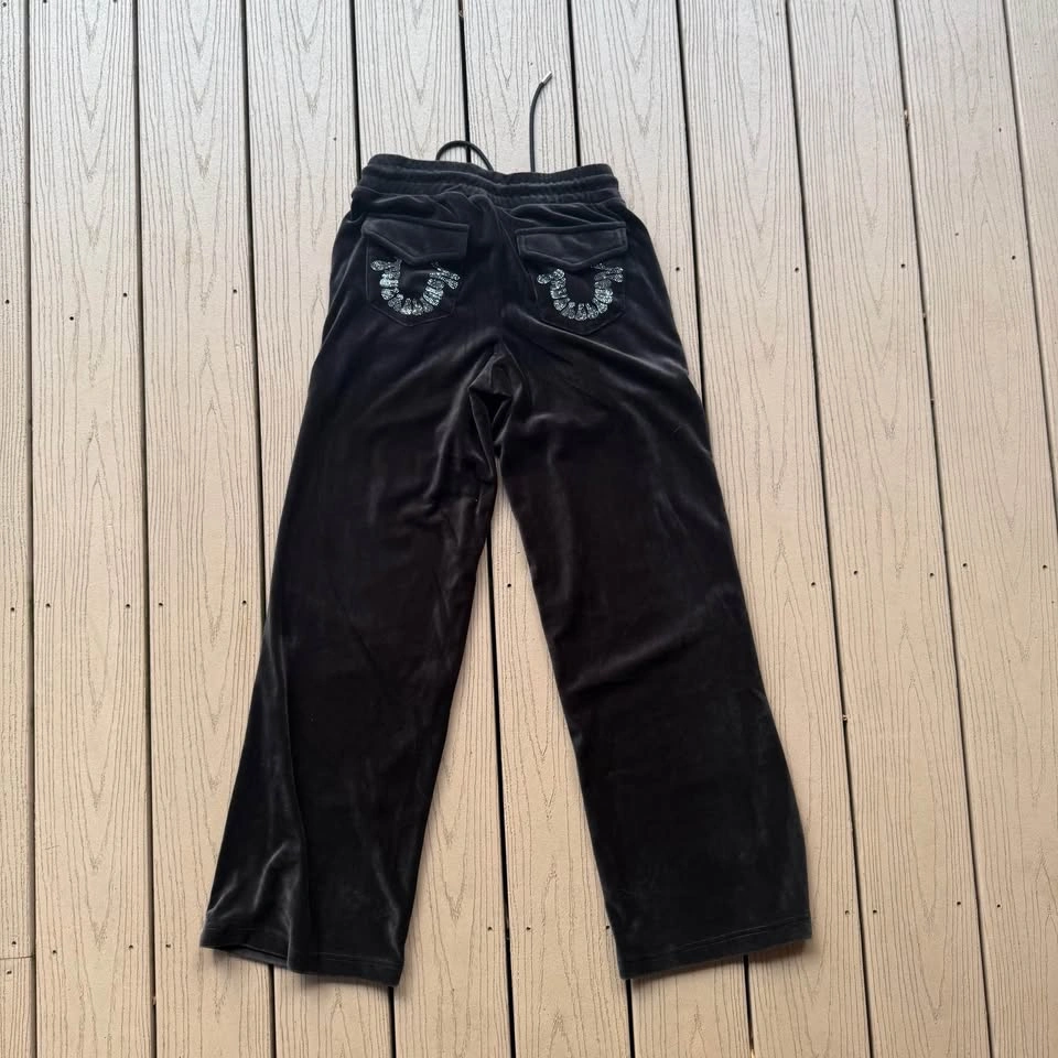 Velour Track Pants - photo 2