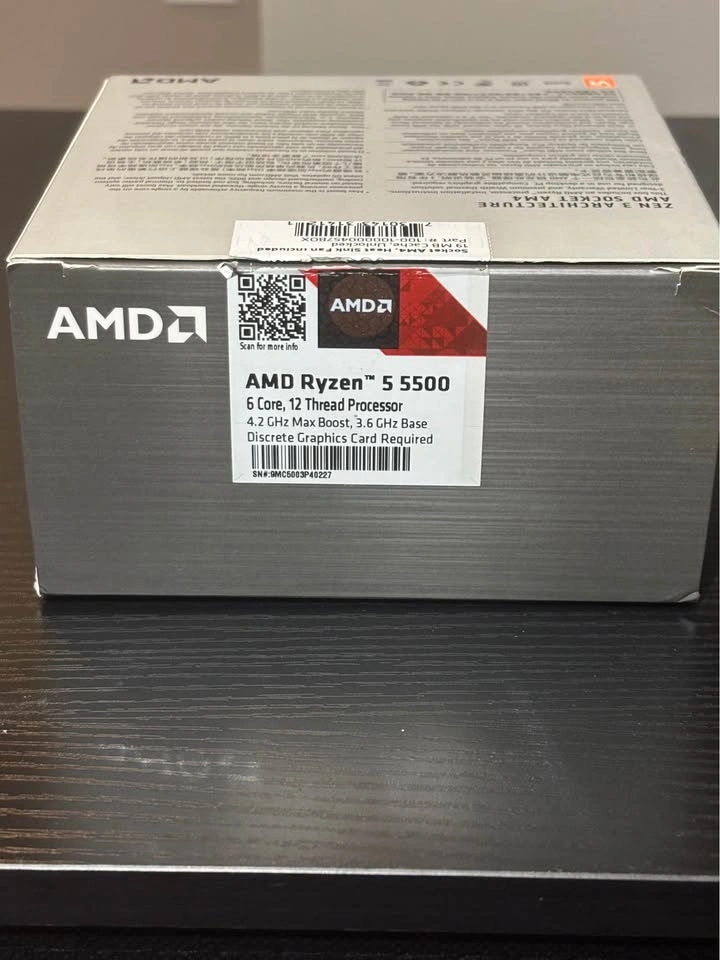 AMD Ryzen 5 5500 CPU - photo 2