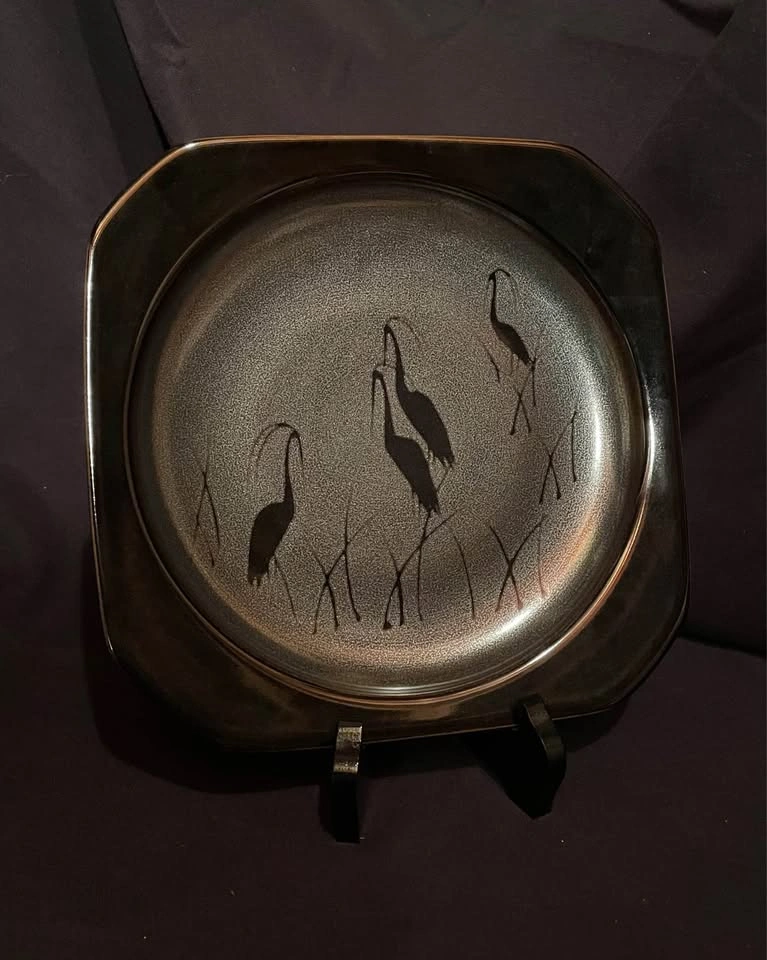 Heron Decorative Plate - Japanese - photo 4