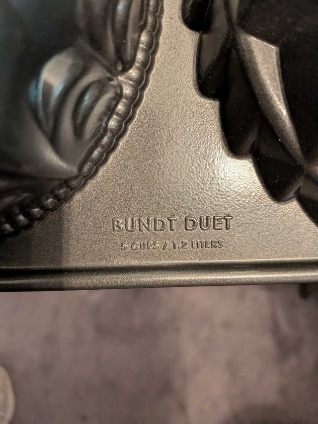 Nordic Ware Duet Bundt Pan - photo 3