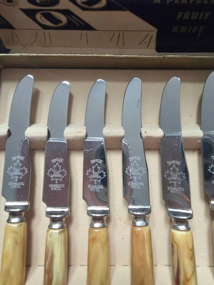 Vintage Glo-Hill “Dinkee” Knife Set – Made in Canada - photo 2