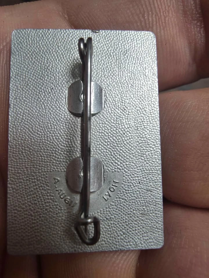 Vintage Megève France Ski Badge by A. Augis Lyon - photo 2