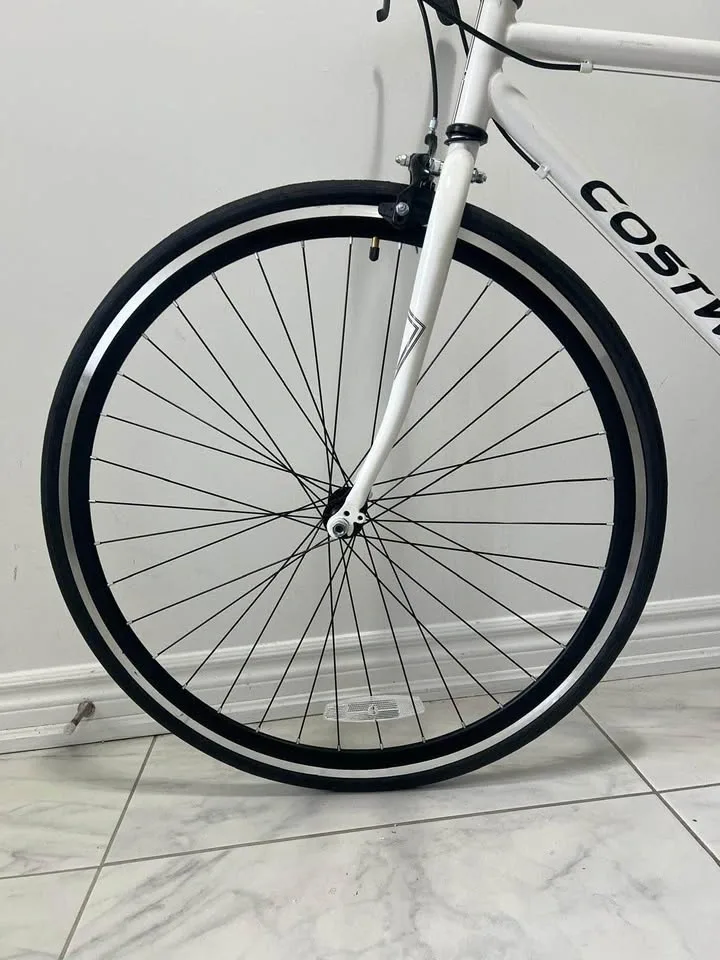 Costway 6-Speed Hybrid Road Bike – Lightweight City/Commuter - photo 3