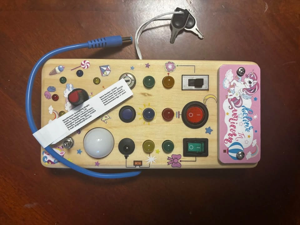 Play And Learn Unicorn Busy Board - photo 2