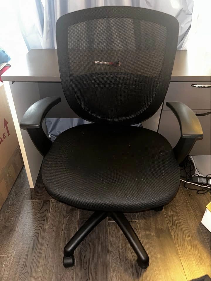 Office Desk with Drawer + Rolling Computer Chair (Bundle) - photo 2