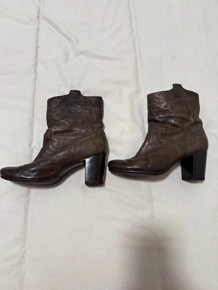 Frye leather ankle boots, size 8.5