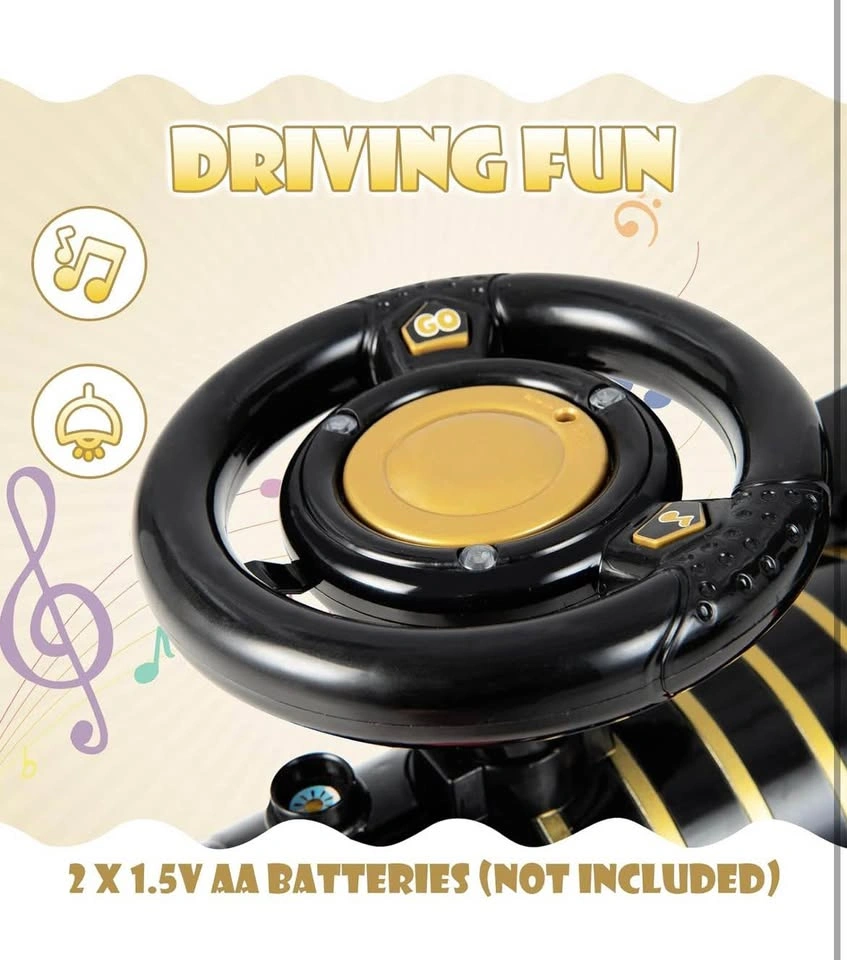 Kids Electric Ride-On Train w/ Lights & Sounds - photo 3