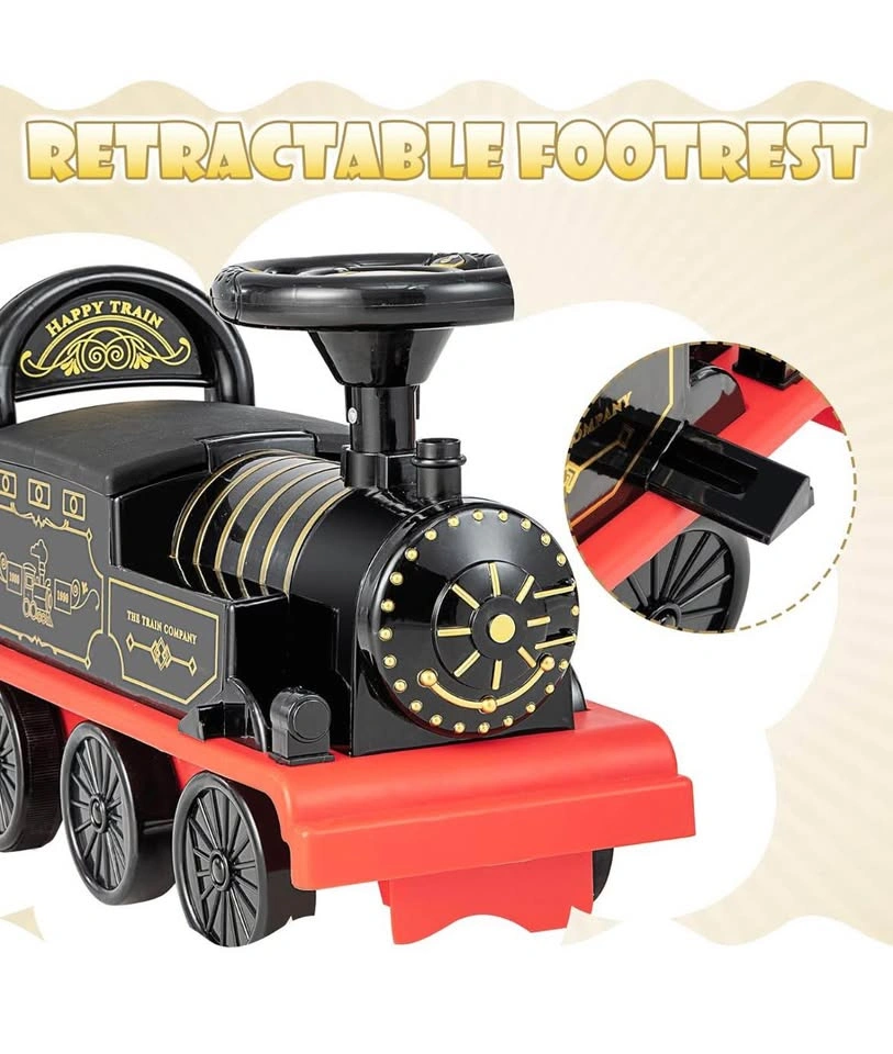 Kids Electric Ride-On Train w/ Lights & Sounds - photo 4