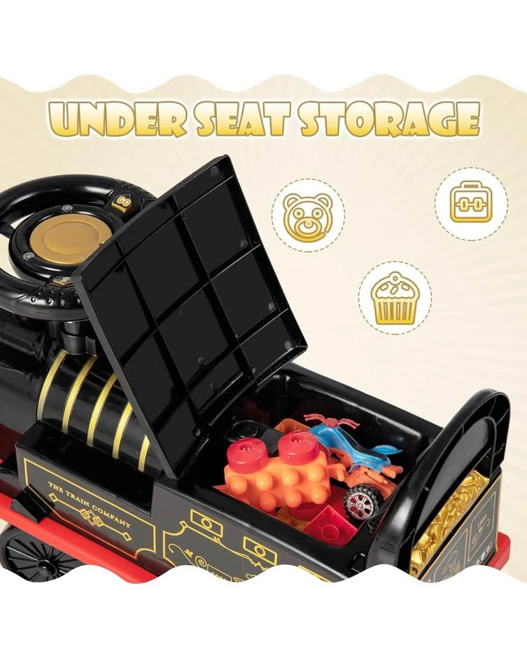 Kids Electric Ride-On Train w/ Lights & Sounds - photo 5