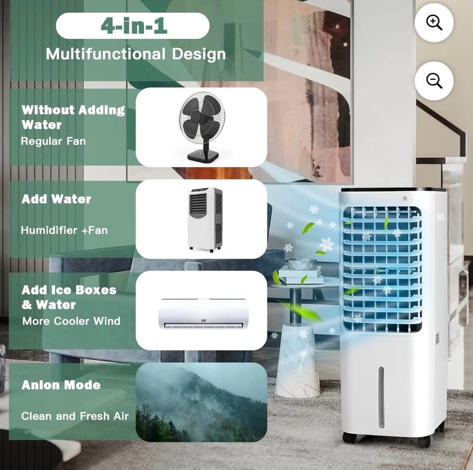 Costway Evaporative Air Cooler 12L Water Tank – Brand New - photo 5