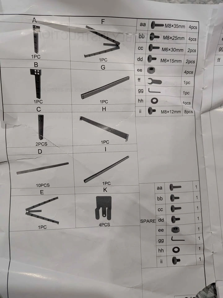 Metal Bed Frame - Twin 16'' (Brand New) - photo 4